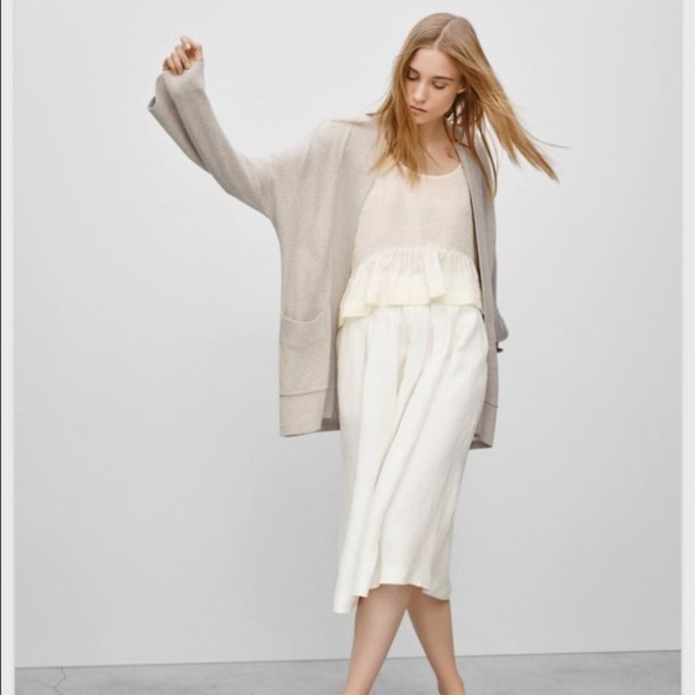 Aritzia Wilfred Copernic XS grey sweater